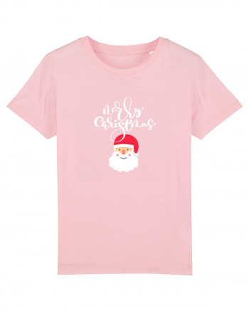 Merry Christmas (Moș Crăciun)  Cotton Pink