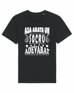 Asa arata un socru adevarat Tricou mânecă scurtă Unisex Rocker