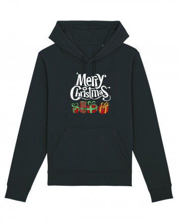 Merry Christmas (cadouri) alb Black