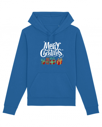 Merry Christmas (cadouri) alb Royal Blue