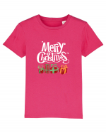 Merry Christmas (cadouri) alb Tricou mânecă scurtă  Copii Mini Creator