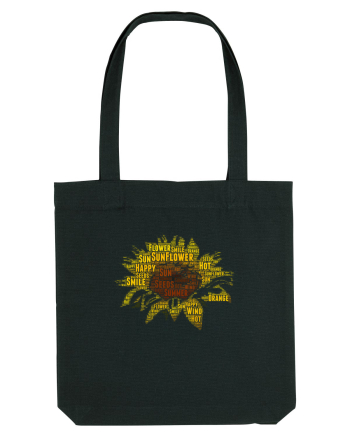Sunflower WordArt Black