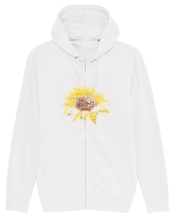 Sunflower WordArt White