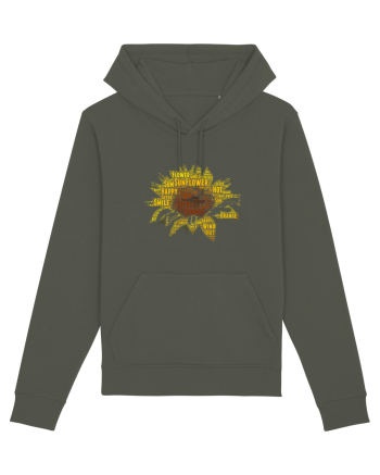 Sunflower WordArt Khaki