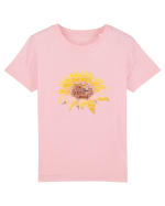 Sunflower WordArt Tricou mânecă scurtă  Copii Mini Creator