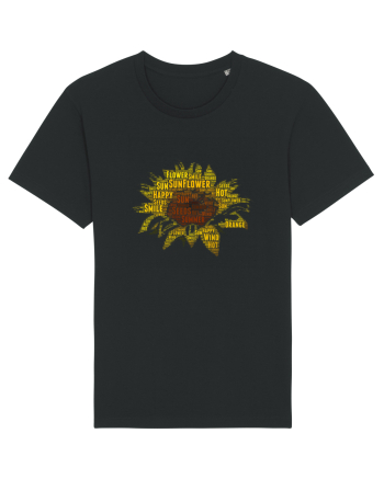 Sunflower WordArt Black