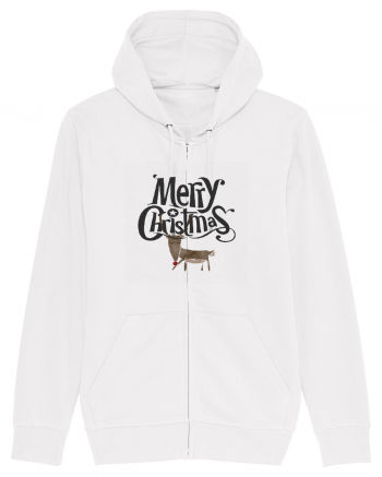 Merry Christmas (Ren timid) negru White