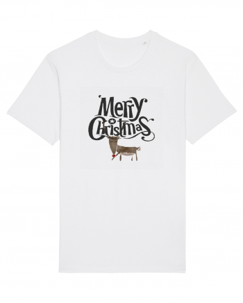 Merry Christmas (Ren timid) negru White