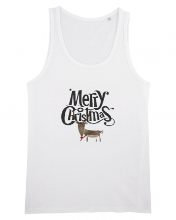 Merry Christmas (Ren timid) negru White