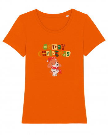 Merry Christmas (cățelus festiv)  Bright Orange