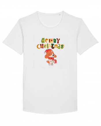 Merry Christmas (cățelus festiv)  White