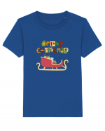 Merry Christmas (sania lui Moș Crăciun)  Tricou mânecă scurtă  Copii Mini Creator