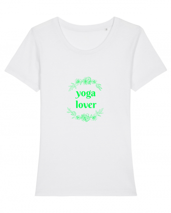 yoga lover White