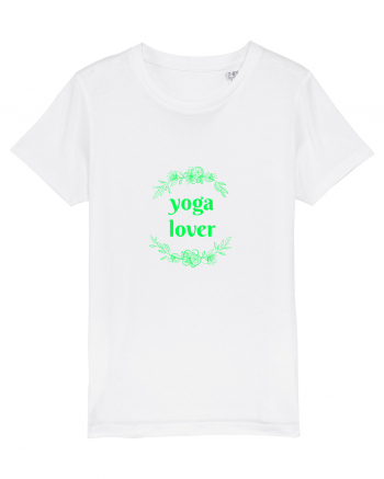 yoga lover White