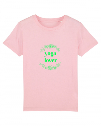 yoga lover Cotton Pink