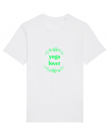 yoga lover White