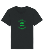 yoga lover Tricou mânecă scurtă Unisex Rocker