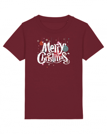 Merry Christmas (decorațiuni Crăciun)  Burgundy