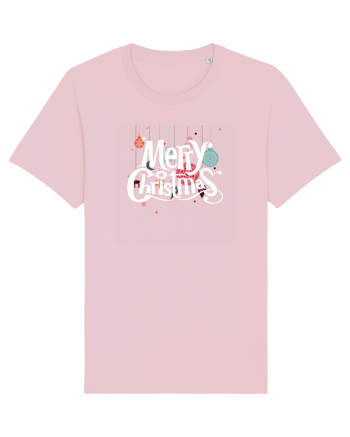 Merry Christmas (decorațiuni Crăciun)  Cotton Pink