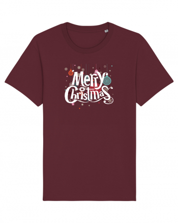 Merry Christmas (decorațiuni Crăciun)  Burgundy