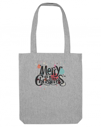 Merry Christmas (decorațiuni Crăciun) negru Heather Grey