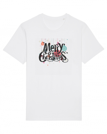 Merry Christmas (decorațiuni Crăciun) negru White