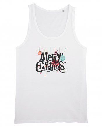 Merry Christmas (decorațiuni Crăciun) negru White