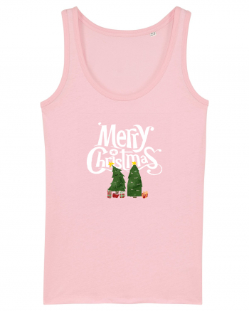 Merry Christmas (pom iubitor)  Cotton Pink