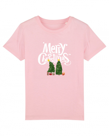 Merry Christmas (pom iubitor)  Cotton Pink