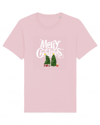 Merry Christmas (pom iubitor)  Cotton Pink