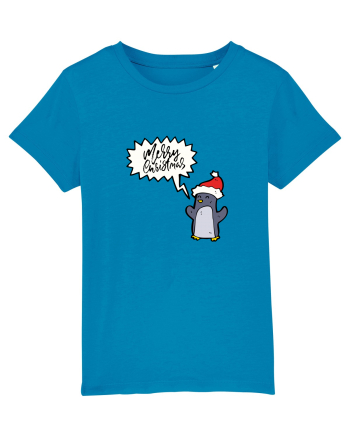 Merry Christmas Pinguin Azur