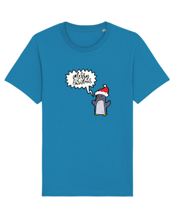 Merry Christmas Pinguin Azur
