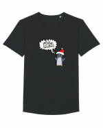 Merry Christmas Pinguin Tricou mânecă scurtă guler larg Bărbat Skater