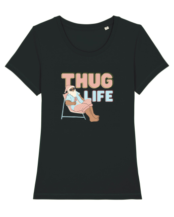 Moș Crăciun Thug Life Black