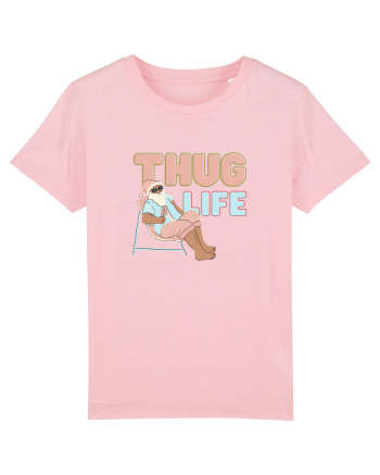 Moș Crăciun Thug Life Cotton Pink