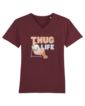 Moș Crăciun Thug Life Burgundy