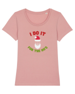 I do it for the Ho's Tricou mânecă scurtă guler larg fitted Damă Expresser