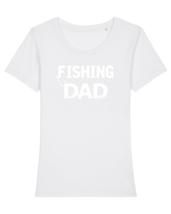 Fishing Dad White