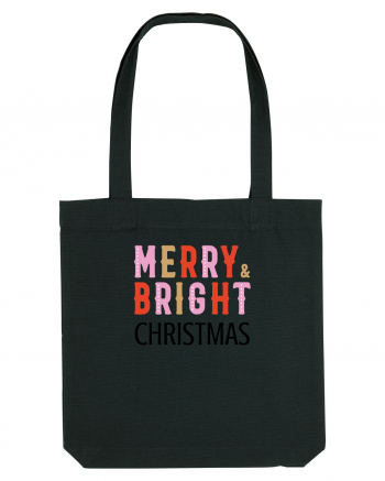 Merry, Bright, Christmas  Black