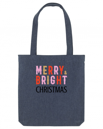 Merry, Bright, Christmas  Midnight Blue