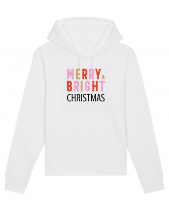 Merry, Bright, Christmas  White