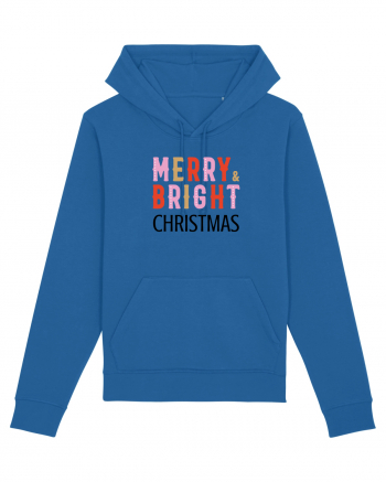 Merry, Bright, Christmas  Royal Blue