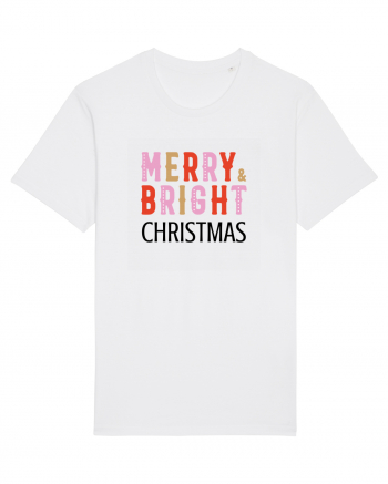 Merry, Bright, Christmas  White