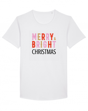 Merry, Bright, Christmas  White