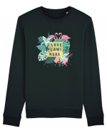 I love Flamingos Bluză mânecă lungă Unisex Rise