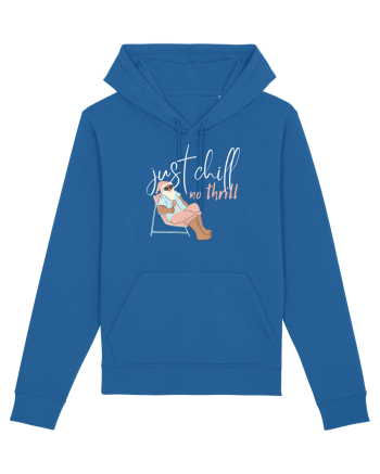 Moș Crăciun Just Chill No Thrill  Royal Blue