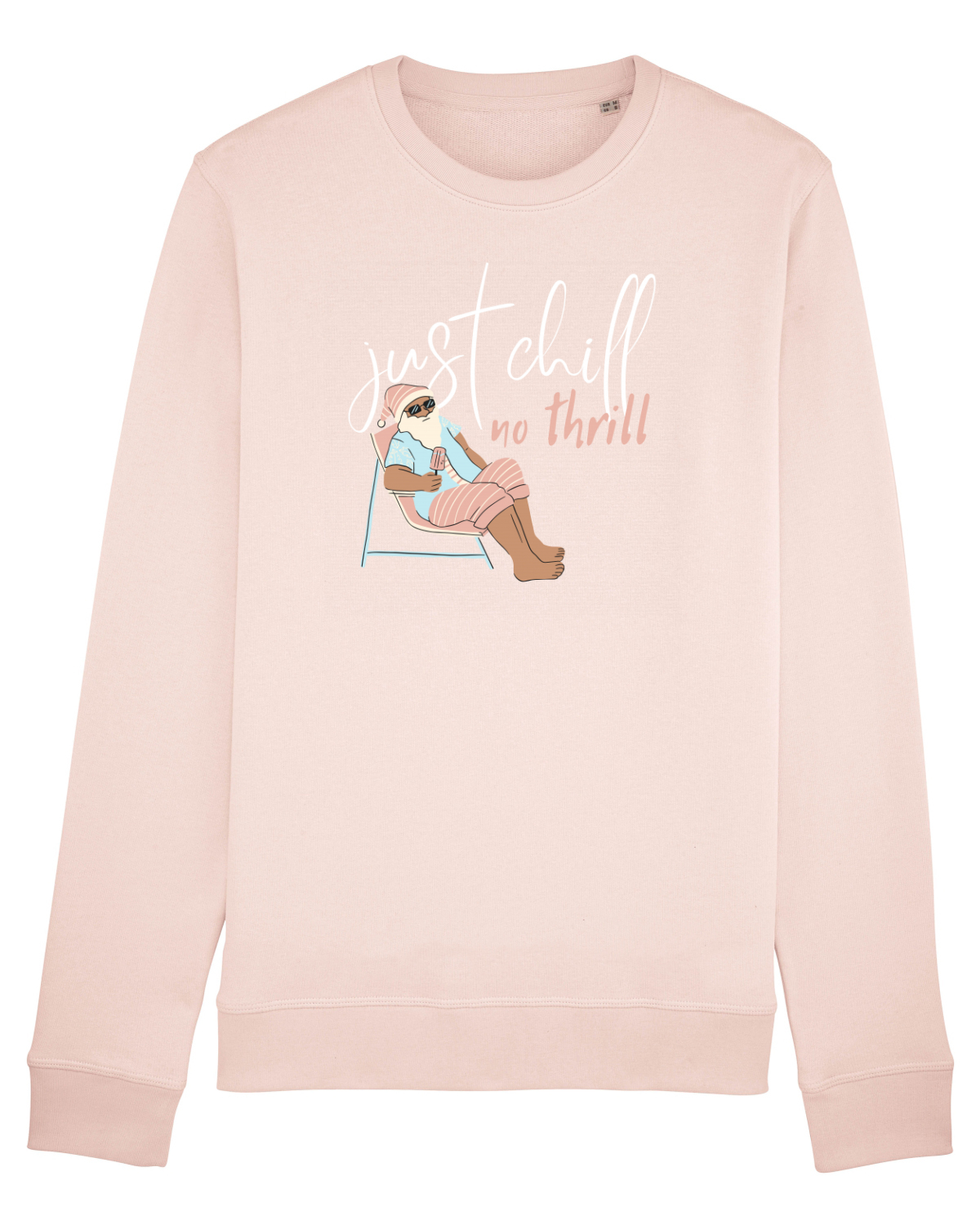 Bluză mânecă lungă Unisex Rise Candy Pink