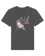 Moș Crăciun Just Chill No Thrill  Tricou mânecă scurtă Unisex Rocker