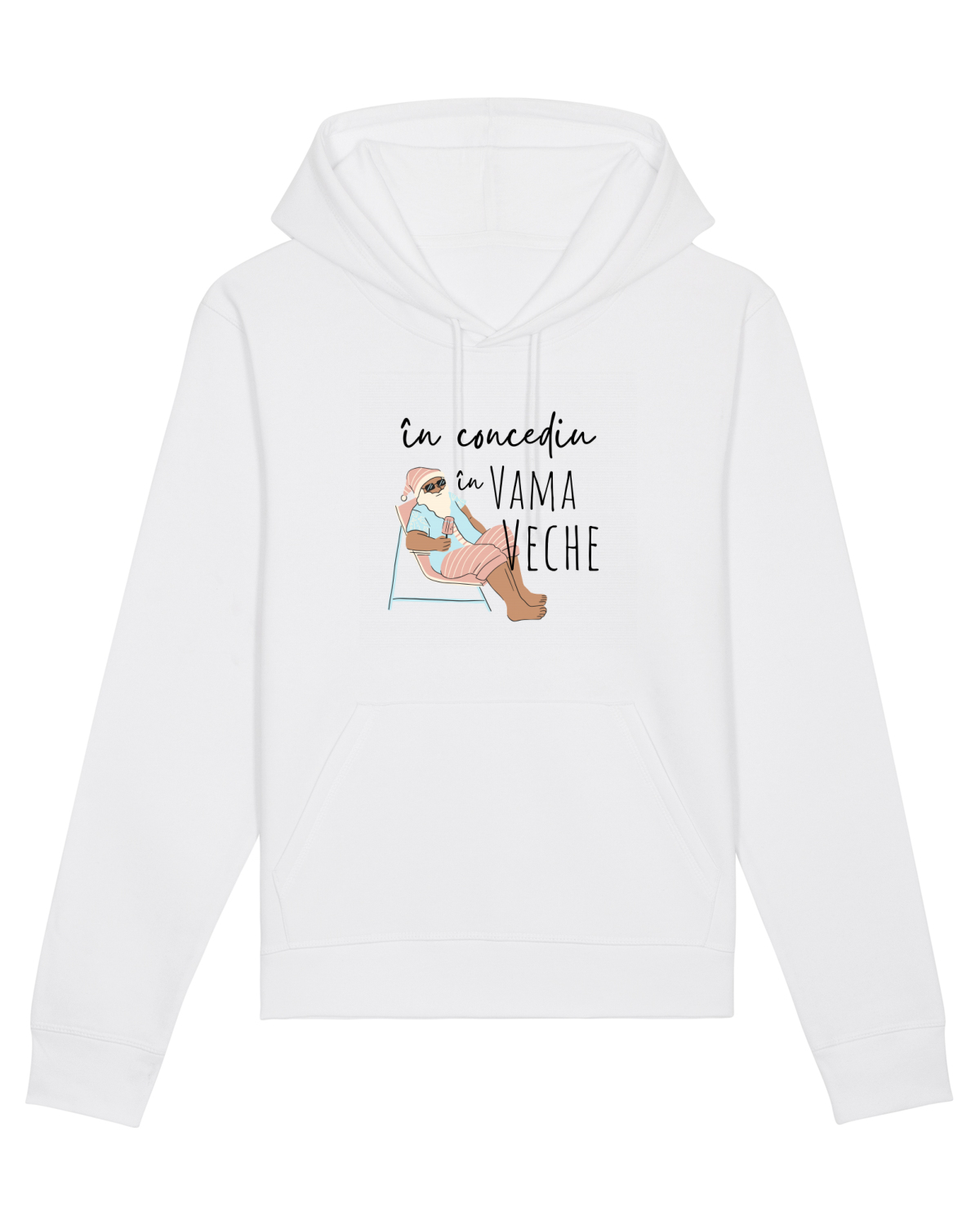 Hanorac Unisex Drummer White