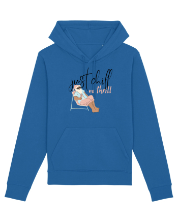 Moș Crăciun Just Chill No Thrill (negru)  Royal Blue